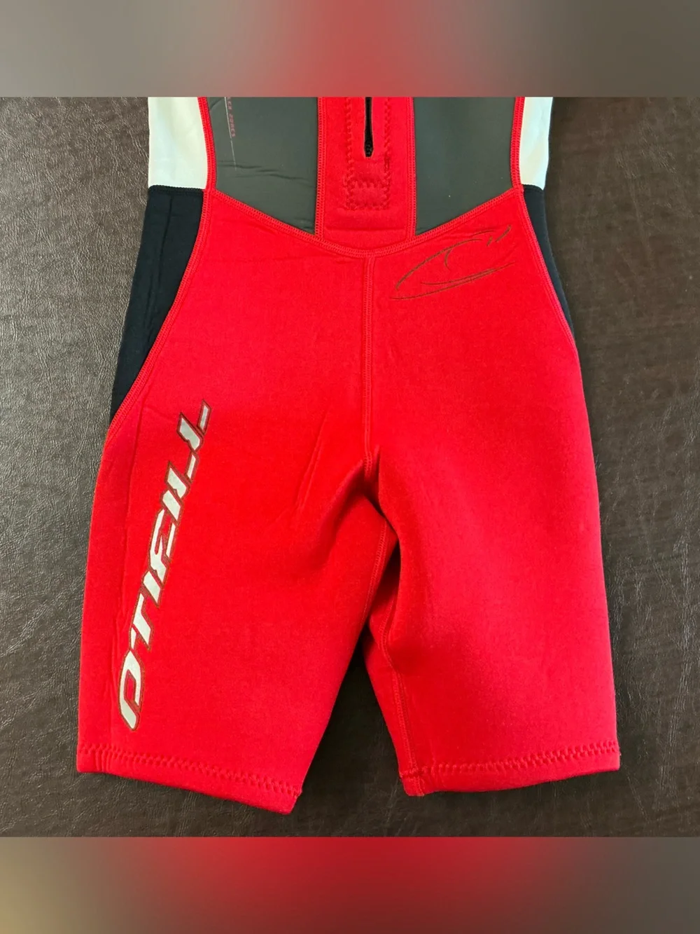 O'Neill Kids Short Sleeve Rashguard - Red, Black, Gray